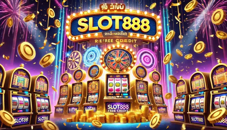 ปั่นสล็อตให้สนุกทุกวัน แจกฟรีเครดิต Slot888