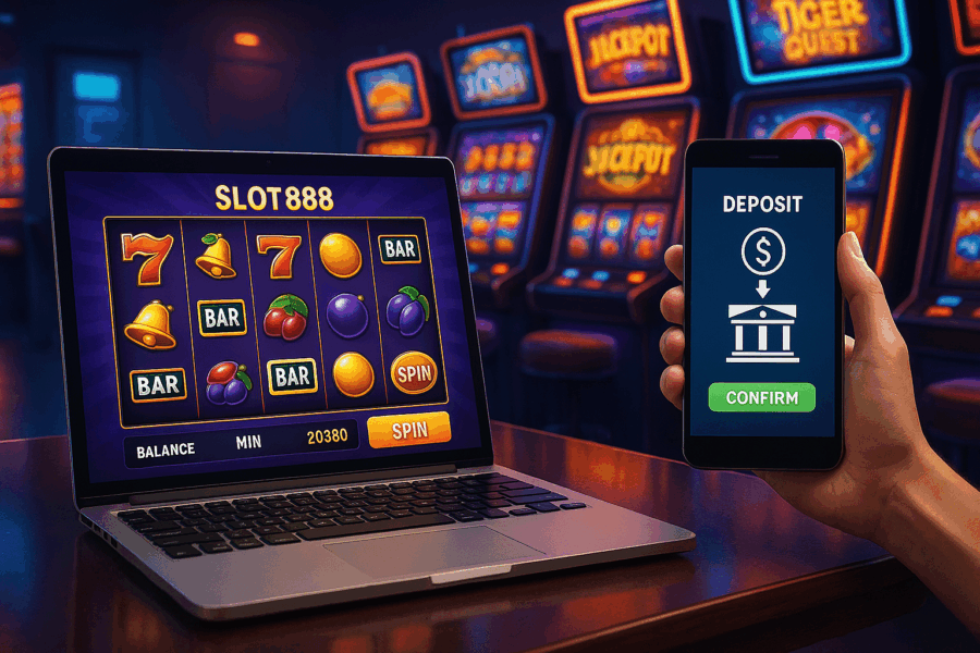 สมัครสมาชิก slot888 พร้อมเริ่มฝาก-ถอนเงินอย่างมั่นใจ